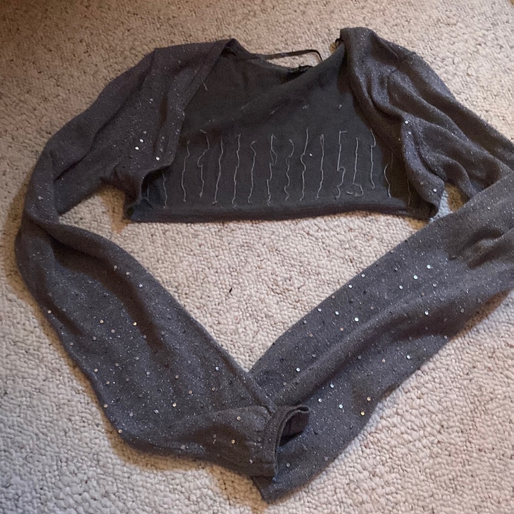 Crop sweater